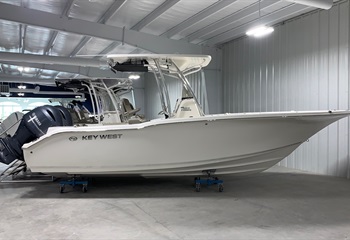 2025 Key West 244 White Boat